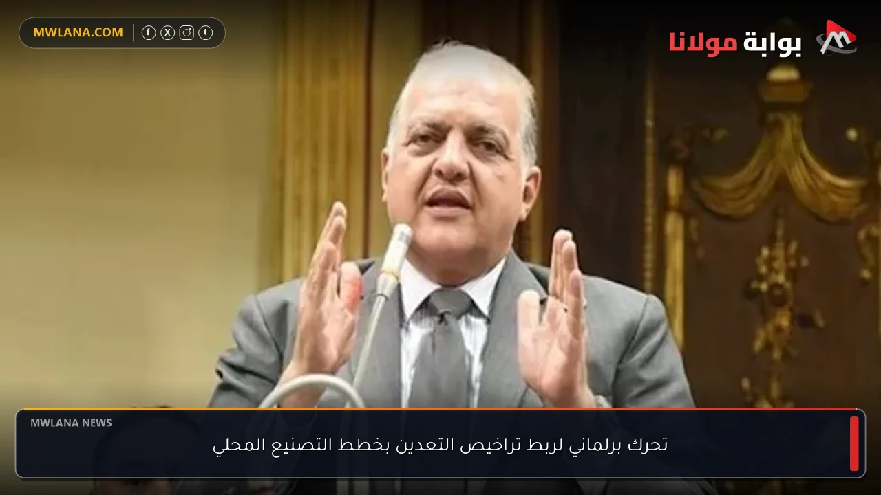 تحرك برلماني لربط تراخيص التعدين بخطط التصنيع المحلي