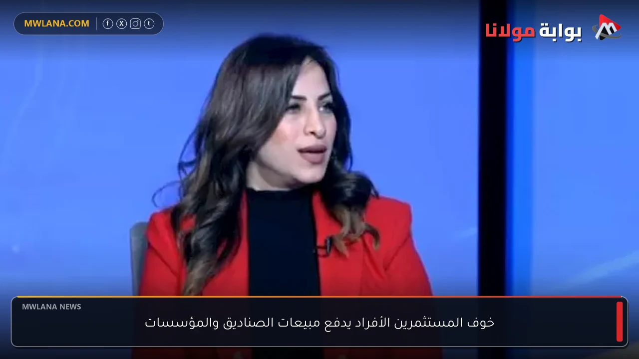 خوف المستثمرين الأفراد يدفع مبيعات الصناديق والمؤسسات