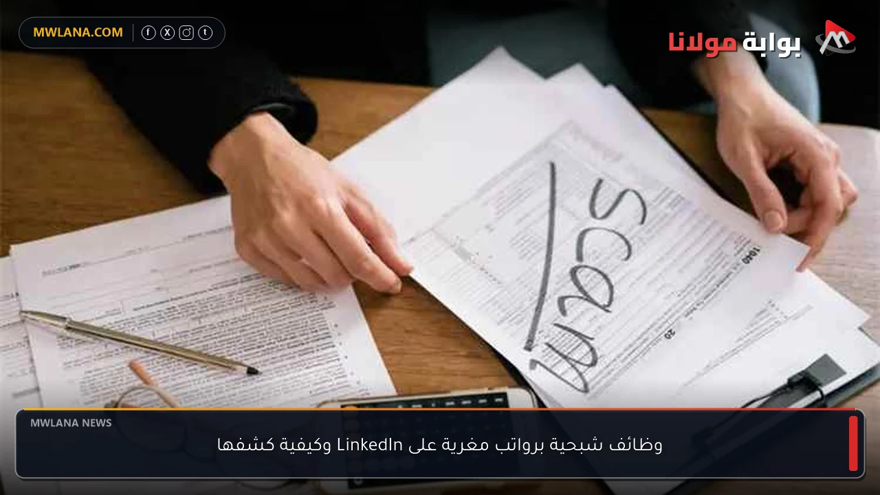 وظائف شبحية برواتب مغرية على LinkedIn وكيفية كشفها