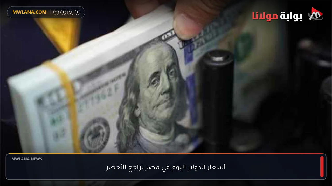 أسعار الدولار اليوم في مصر تراجع الأخضر