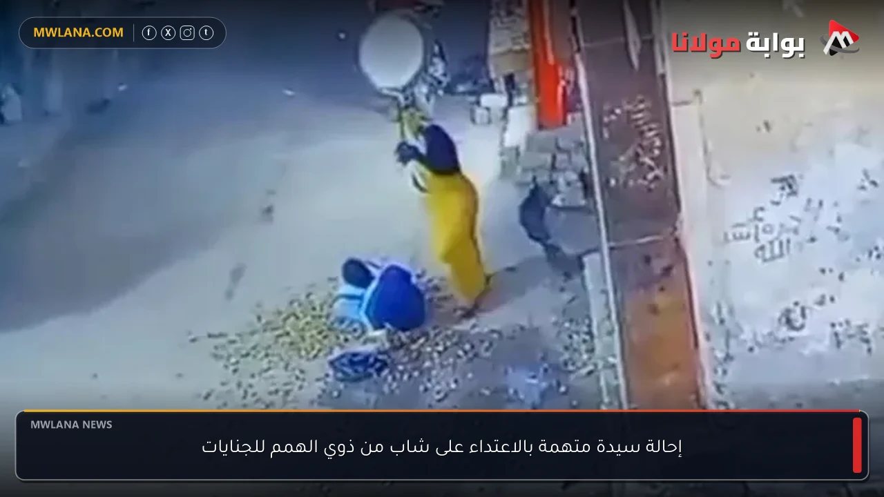 إحالة سيدة متهمة بالاعتداء على شاب من ذوي الهمم للجنايات