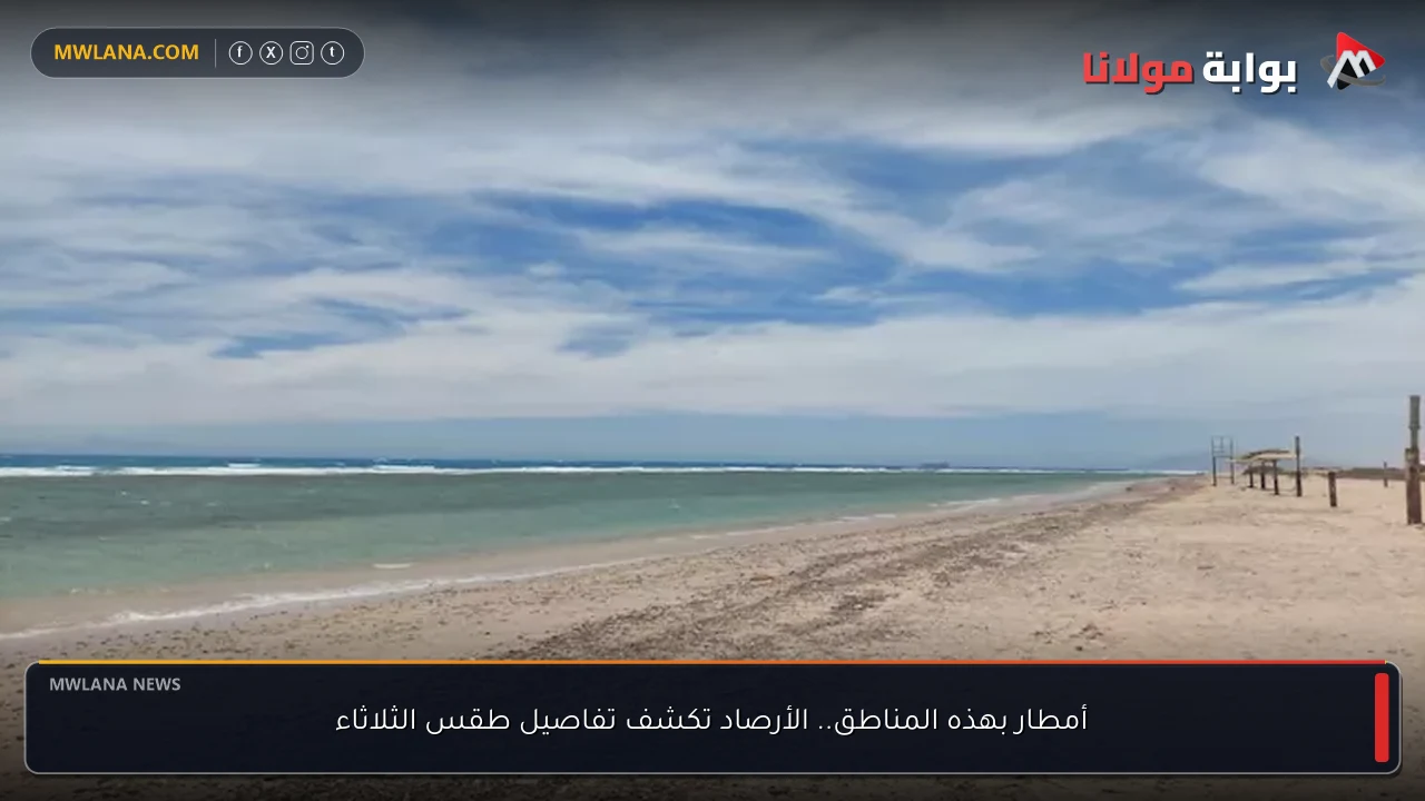 أمطار بهذه المناطق.. الأرصاد تكشف تفاصيل طقس الثلاثاء