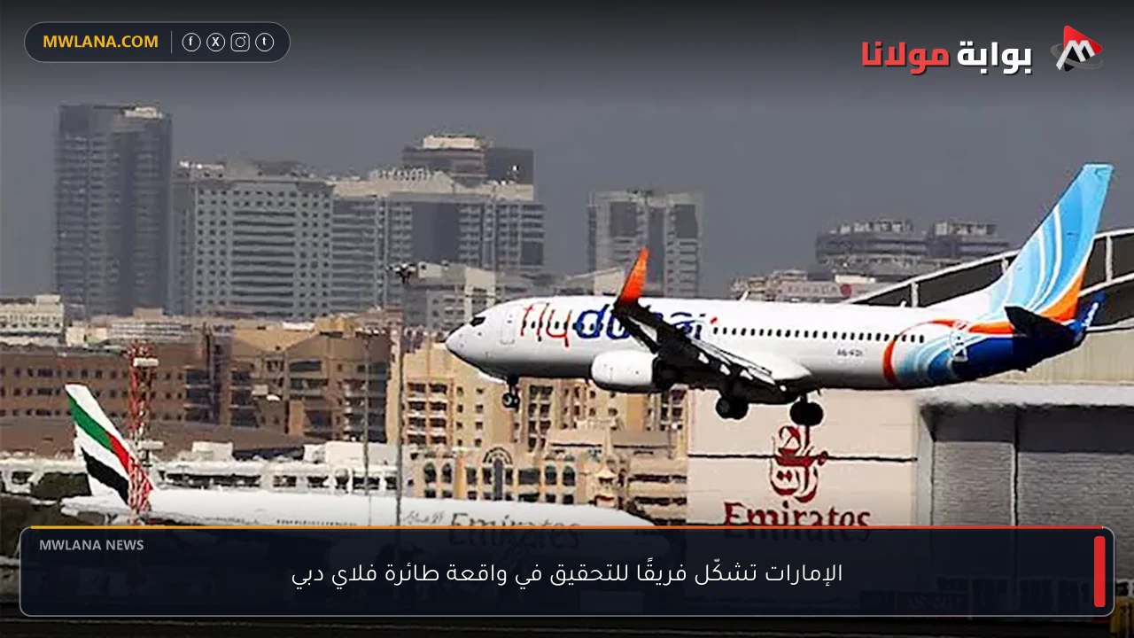 الإمارات تشكّل فريقًا للتحقيق في واقعة طائرة فلاي دبي