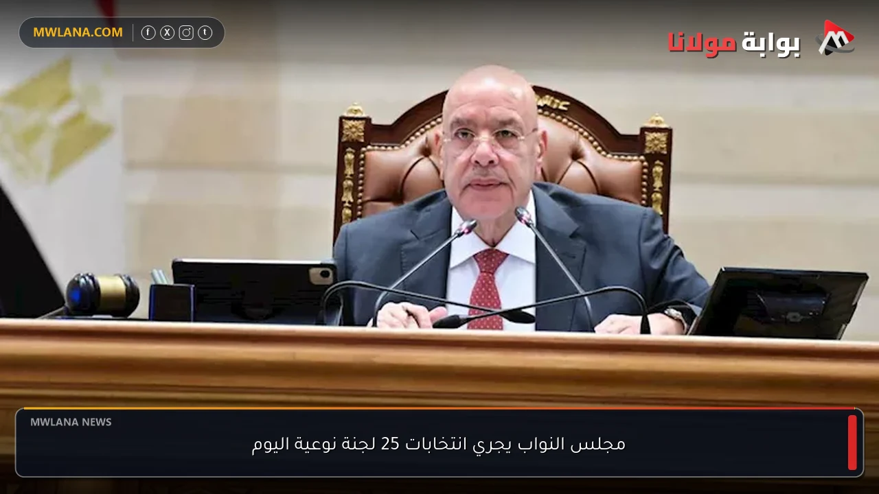 مجلس النواب يجري انتخابات 25 لجنة نوعية اليوم