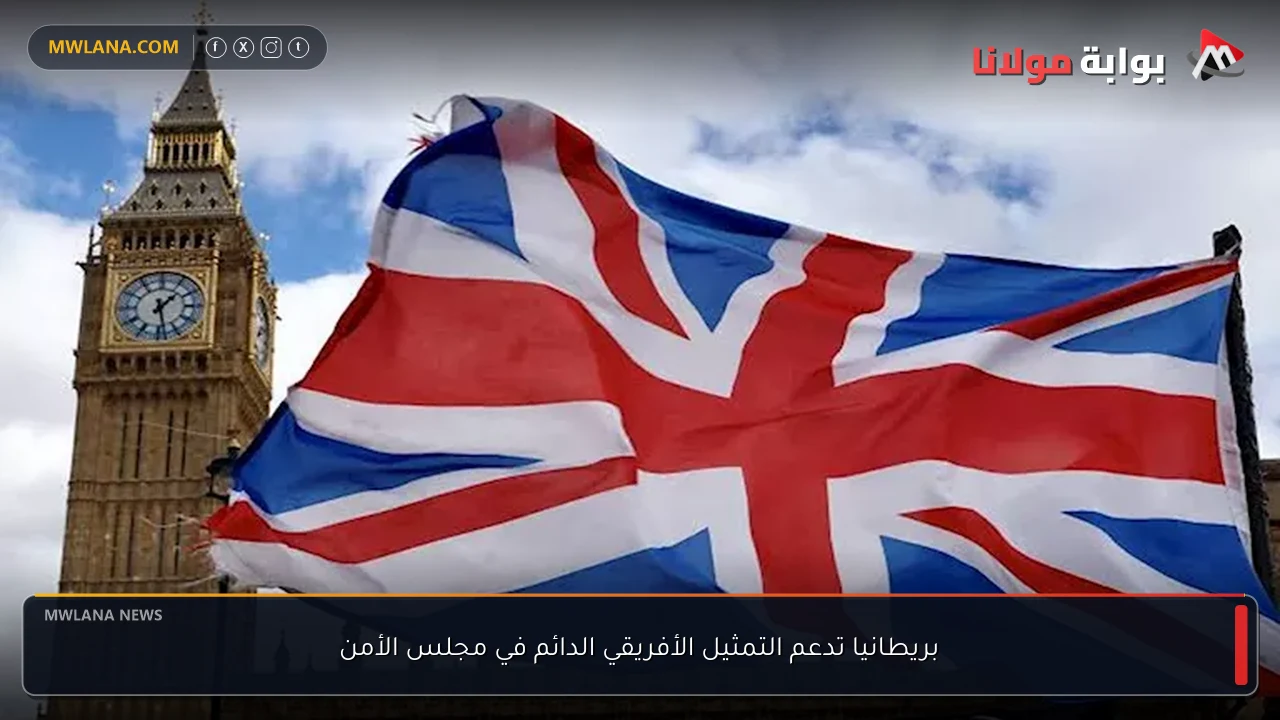 بريطانيا تدعم التمثيل الأفريقي الدائم في مجلس الأمن