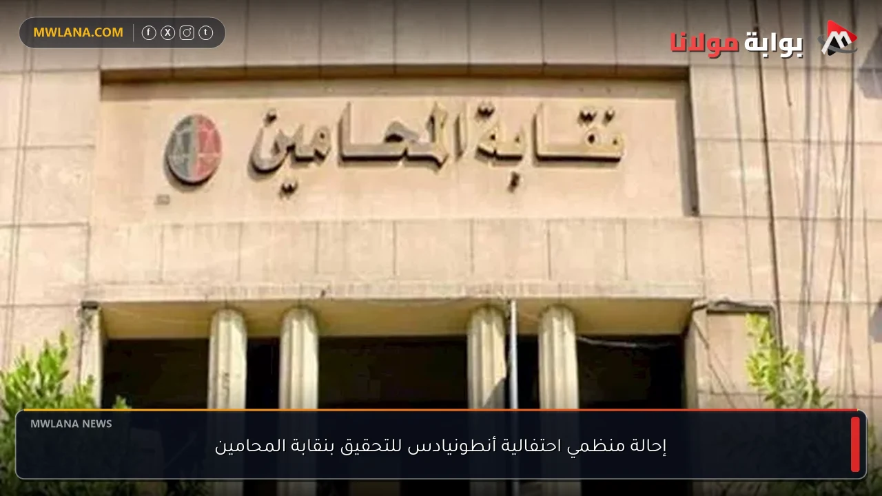 إحالة منظمي احتفالية أنطونيادس للتحقيق بنقابة المحامين