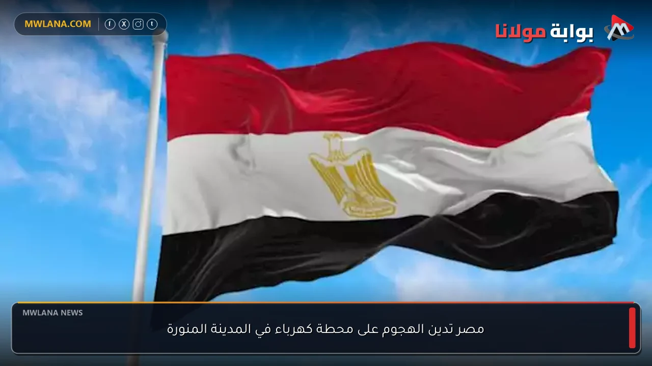 مصر تدين الهجوم على محطة كهرباء في المدينة المنورة