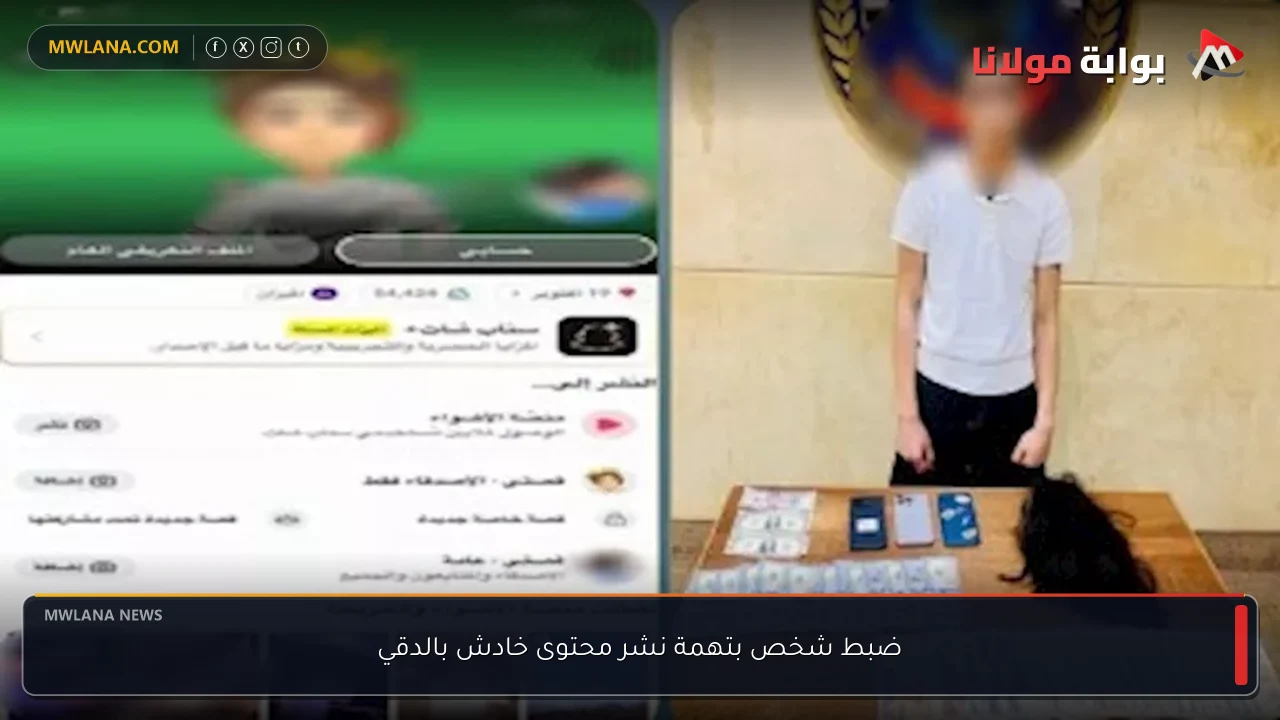 ضبط شخص بتهمة نشر محتوى خادش بالدقي